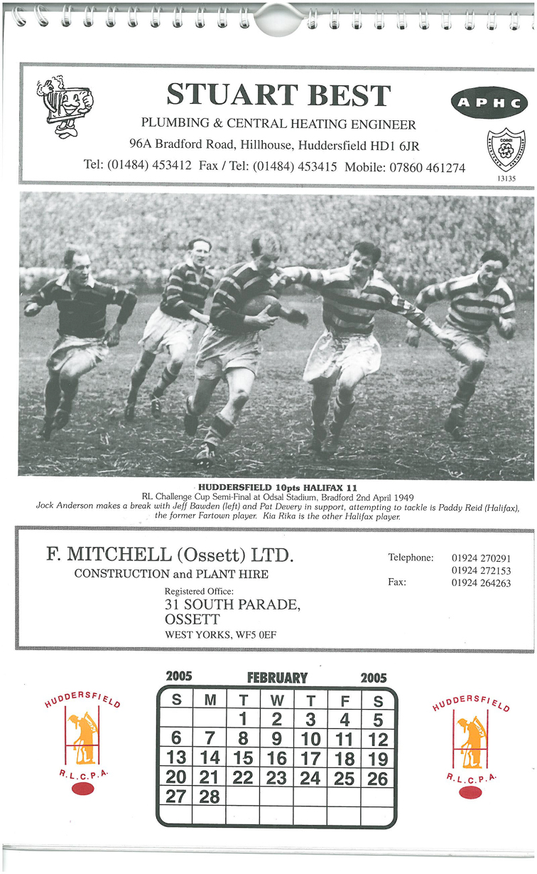 Jock Anderson v Halifax 1949 copy